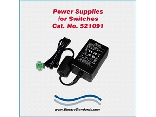 Catalog # 521091 - Model 521091 Power Supply, 100-240 VAC/5  VDC