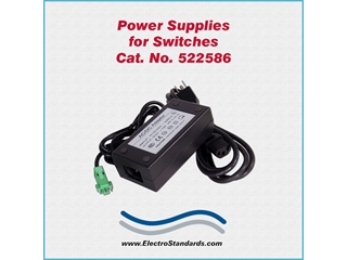 Catalog # 522586 - Model 522586 Power Supply, 100-240 VAC/5 VDC