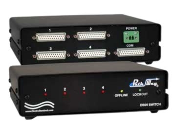 8SS DB25 4-Port Code Operated Switch