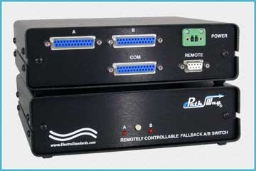Model 4121 Automatic Fallback and Recovery A/B Switch with Remote Management Port