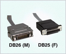 Motorola / Codex Compatible Cables DB26 (M) / DB25 (F) Cat. No. 920632-010