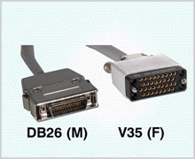 Motorola / Codex Compatible Cables DB26 (M) / V35 (F) Cat. No. 950911-007
